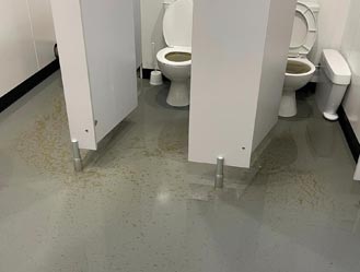 Blocked toilets in Hackney London