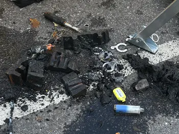 Unexpected Discovery: Vapor and Disposable Vapes Found in Drain.